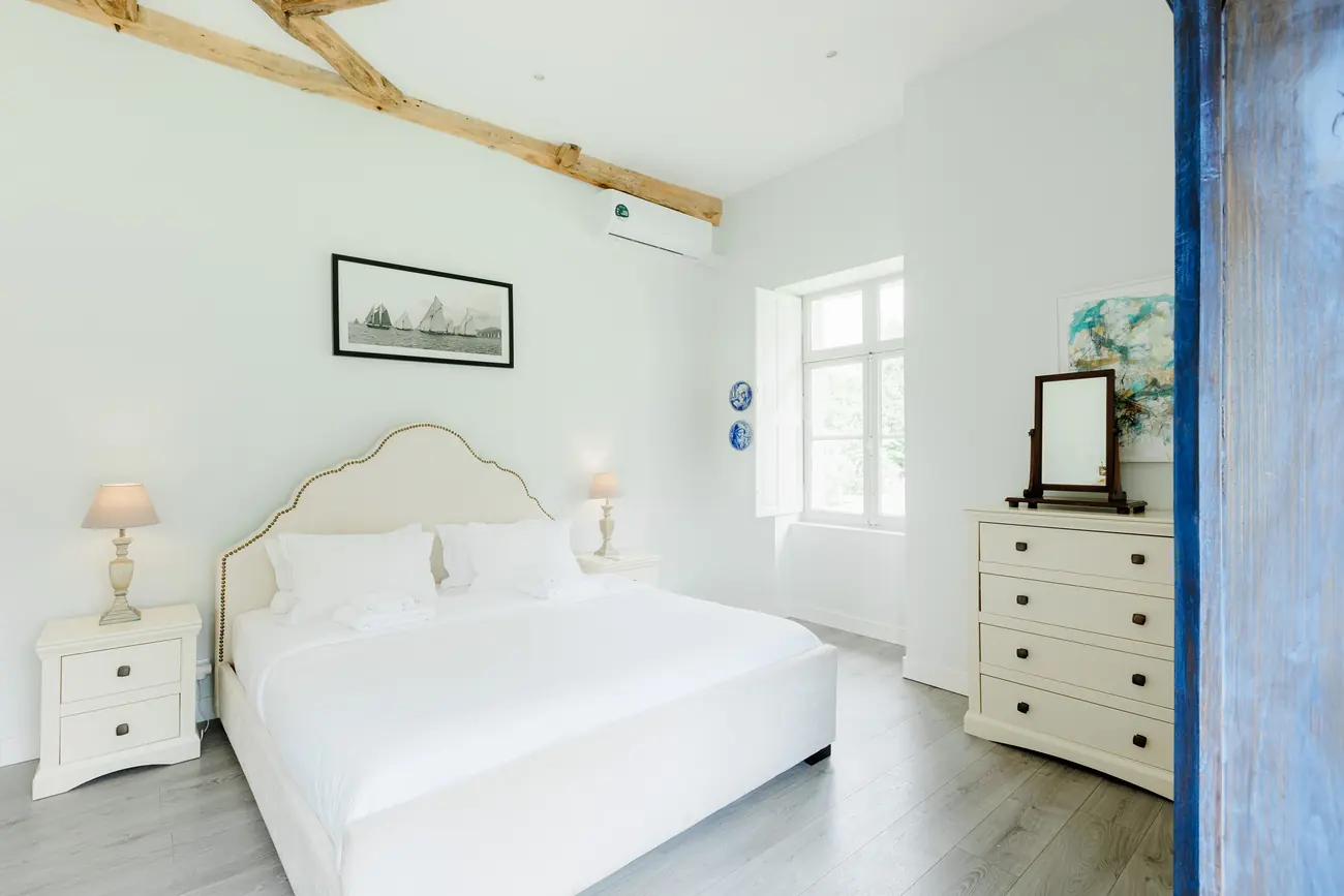 The apartment, bedroom one (2)
