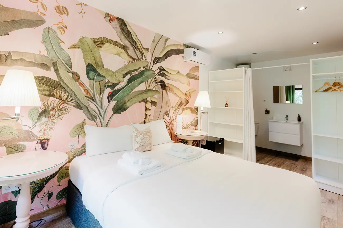 A bungalow, the bedroom, second view
